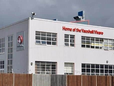 The Vauxhall plant in Luton