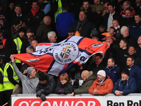 Luton Town will have to play games behind closed doors for the foreseeable future