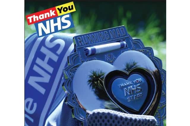Running Mad's 'Thank You NHS' virtual challenge medal