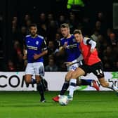 Luton were beaten 2-1 at home by Birmingham City in January