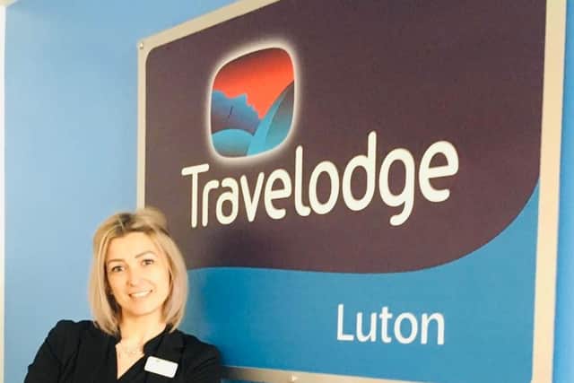 Cornelia is the manager of the Luton Travelodge