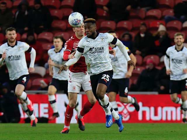 Town attacker Kazenga LuaLua is missing this weekend