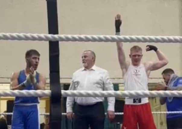Victory for Luton boxer Sam King