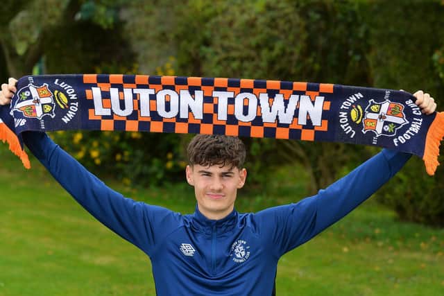Town new boy Elliot Thorpe
