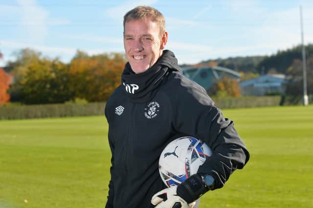 Town's goalkeeper coach Kevin Pilkington - pic: Luton Town FC