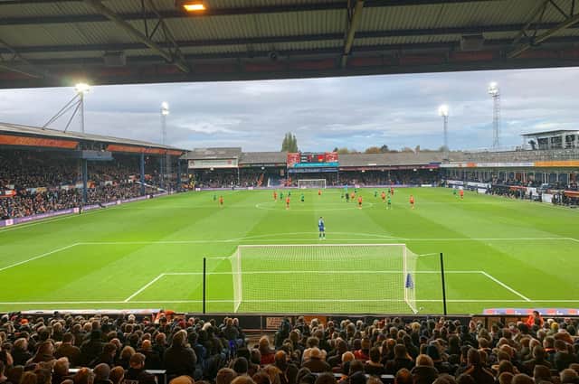 Town take on Stoke City on Saturday - pic: Harry Eddings