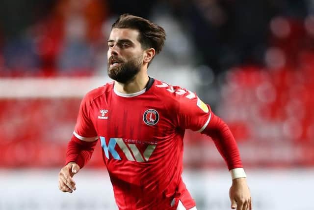 Luton forward Elliot Lee is on loan at Charlton Athletic