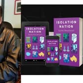 Actor cum comedian whose latest  book Isolation Nation has just been released