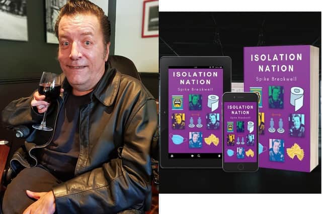 Actor cum comedian whose latest  book Isolation Nation has just been released