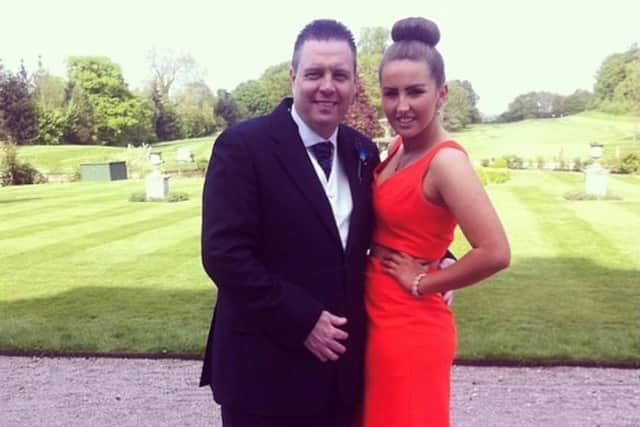 Chloe and her dad Stuart