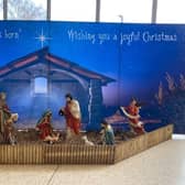 Visitors can also reflect on the true meaning of Christmas at the Nativity scene