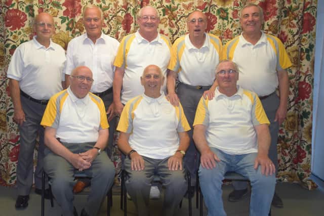 Members of the Luton West End Bowling Club
