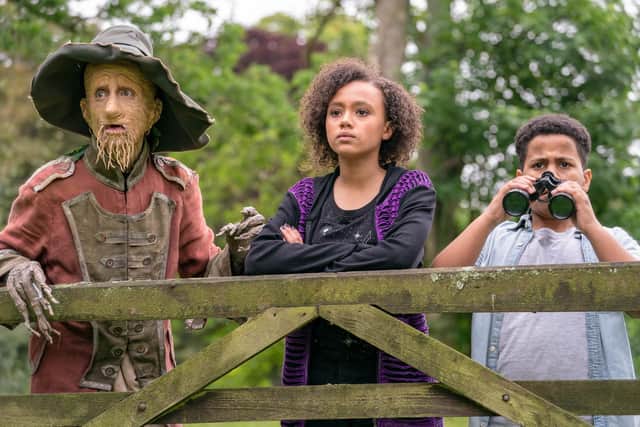 Local sites were used in the filming of Worzel Gummidge - Photo credit BBC