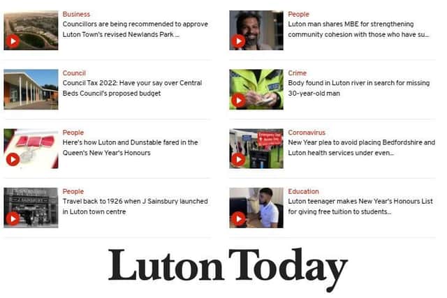 Luton Today news stories