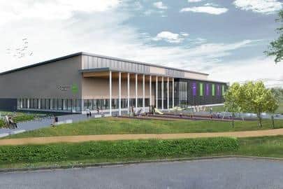 The new leisure centre planned