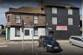 The former Bar Eireann and the adjoining Edge nightclub  (google)
