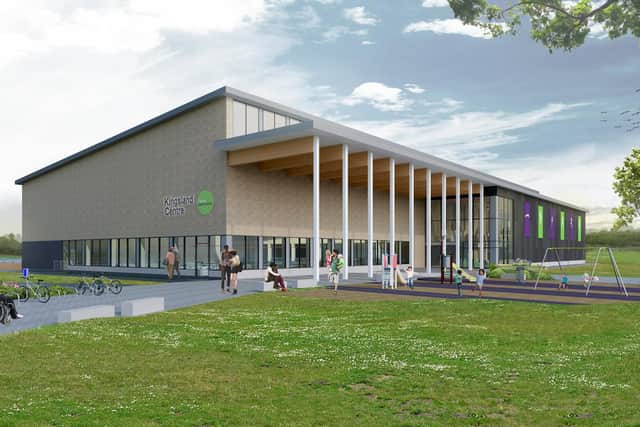 Artist impressions of the proposed community and leisure centre in Houghton Regis have been released to kick-start a consultation and engagement exercise