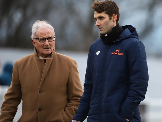Technical director Alan Doyle and academy director Luke Graham took charge of Kettering Town in the wake of Paul Cox's shock departure on Friday