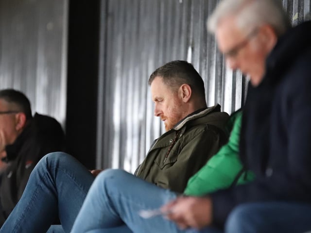 Former Boston United manager Craig Elliott was an interested observer at Bradford, sparking speculation he could be in the frame to become Kettering's new manager
