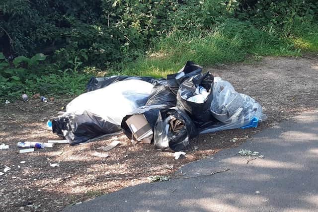 Flytipping in Flamstead