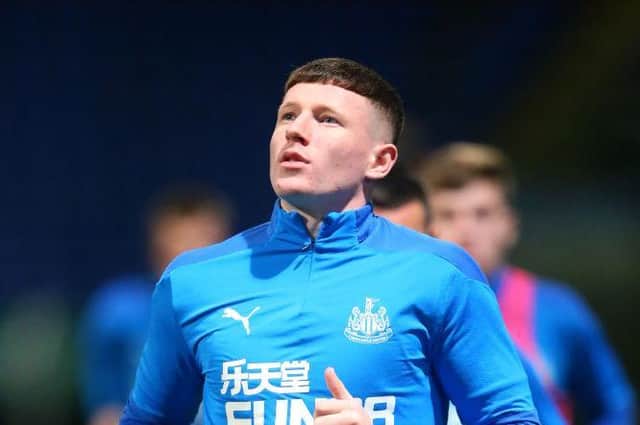 Newcastle United youngster Elliot Anderson