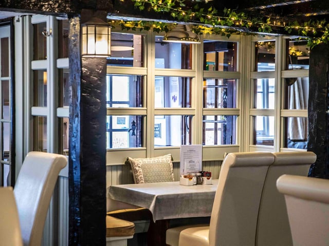 The Buttery restaurant and tearoom at the Half Moon pub in Grendon, ahead of their big reopening tomorrow (February 1, 2022). Photo by Kirsty Edmonds.