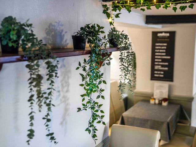 The Buttery restaurant and tearoom at the Half Moon pub in Grendon, ahead of their big reopening tomorrow (February 1, 2022). Photo by Kirsty Edmonds.