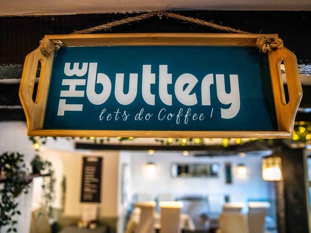 The Buttery restaurant and tearoom at the Half Moon pub in Grendon, ahead of their big reopening tomorrow (February 1, 2022). Photo by Kirsty Edmonds.
