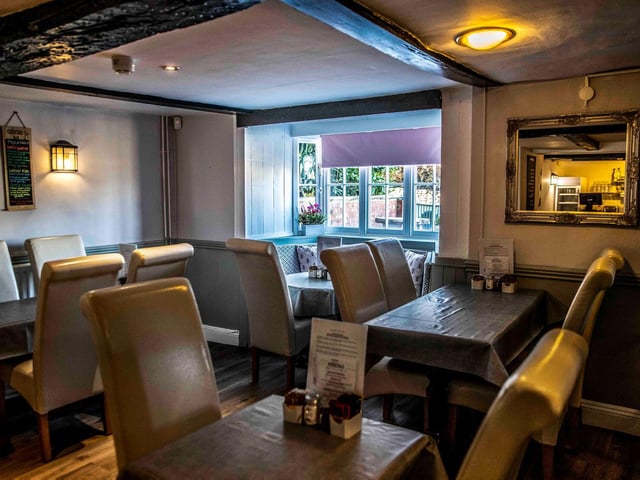 The Buttery restaurant and tearoom at the Half Moon pub in Grendon, ahead of their big reopening tomorrow (February 1, 2022). Photo by Kirsty Edmonds.