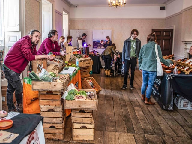 The Vegan Market at Abington Park Museum on Saturday, January 29 2022. Photo by Kirsty Edmonds.