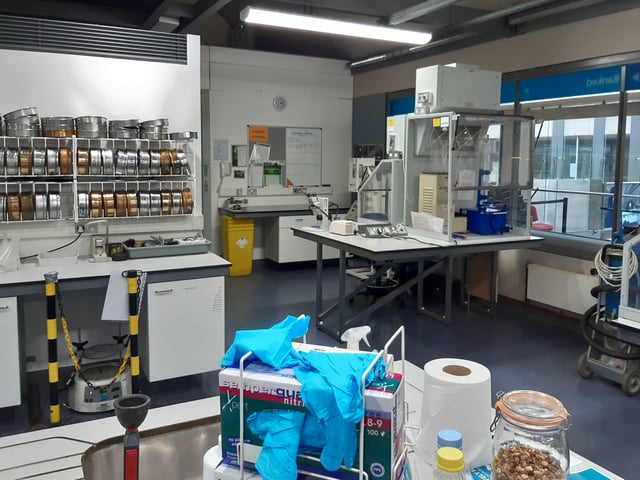 Inside the Millennium Seed Bank at Wakehurst in Ardingly. Picture: Lawrence Smith.