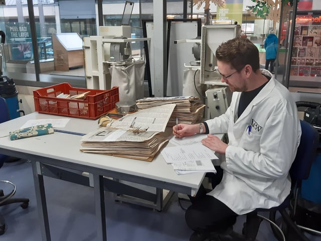 Inside the Millennium Seed Bank at Wakehurst in Ardingly. Picture: Lawrence Smith.