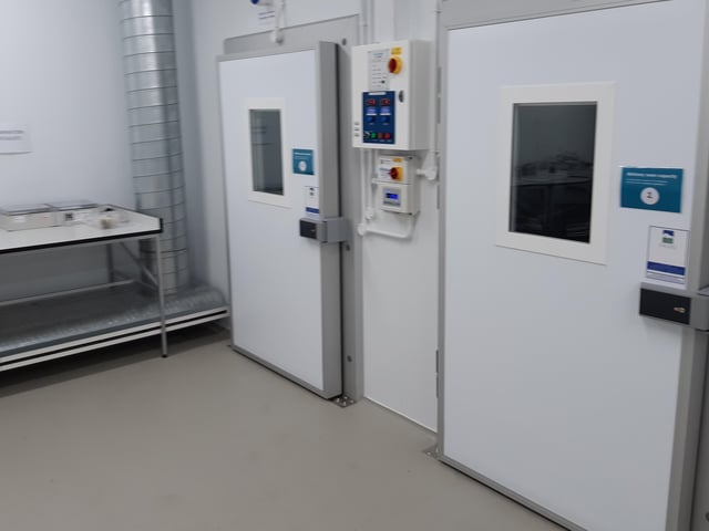 Sub-zero vaults at the Millennium Seed Bank. Picture: Lawrence Smith.