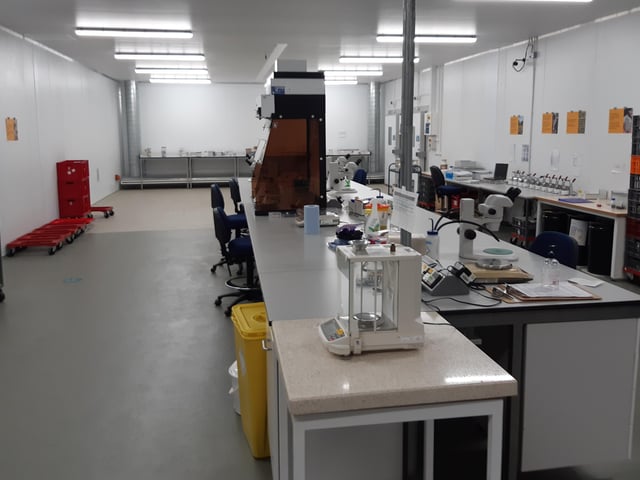 Inside the Millennium Seed Bank at Wakehurst in Ardingly. Picture: Lawrence Smith.