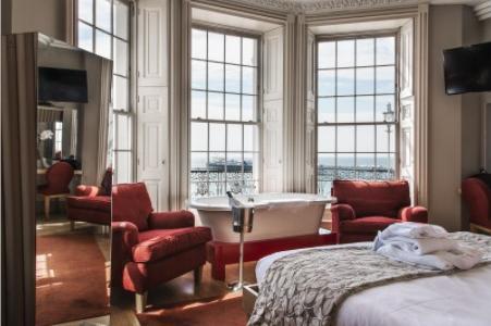 Located opposite Brighton beach and within throwing distance of the Pier, boutique hotel Drake’s is the perfect place to escape with your partner. Visit drakesofbrighton.com