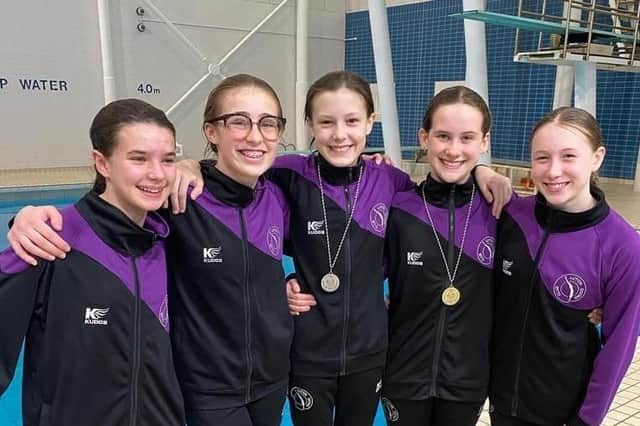 Members from Luton Diving Club