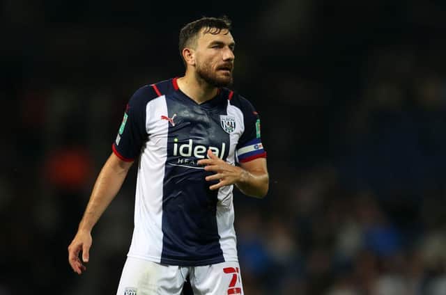 Robert Snodgrass in action for West Bromwich Albion