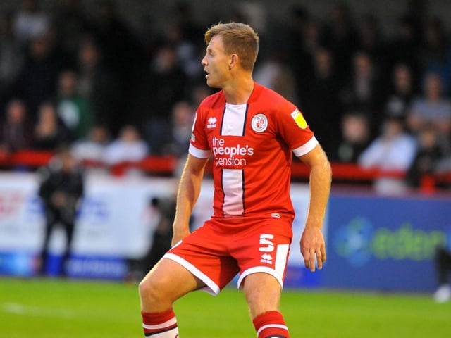 Could’ve given away a foul desperately holding onto Matt as last man after misjudging high ball over the top at 0-0. Improved as first half went on and continued throughout the second half making vital clearances and blocks. Booked for bringing down Stevens following another long ball.
