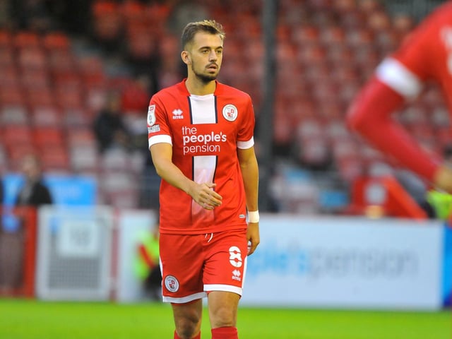 Unlucky with a couple long balls that nearly reached their target. Dangerous corners which eventually turned fruitful when met by Tunnicliffe for Crawley’s second. Usual good array of passing to get Crawley on the counter. Unlucky more didn’t come of some bright ideas. Booked.