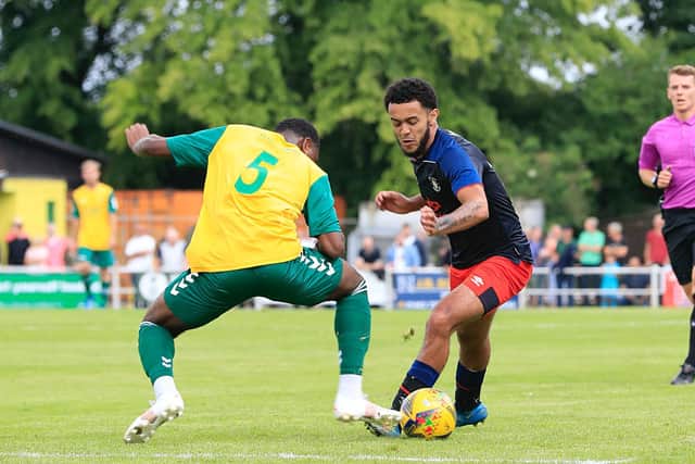 Town attacker Dion Pereira