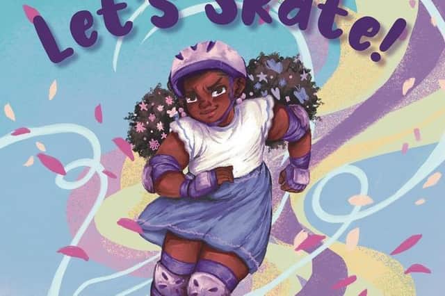 The front cover of Let's Skate