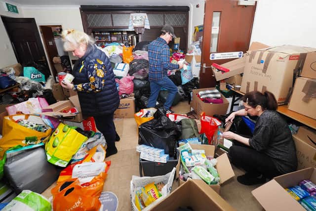 Donations have been flooding in for the Ukrainian appeal