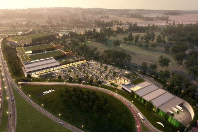 How Newlands Park could look in the future - pic: Leslie Jones Architecture