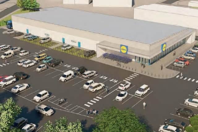 The proposed store on Houghton Road would include 125 car parking spaces