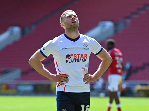 Town midfielder Jordan Clark reflects on a disappointing first half at Bristol City