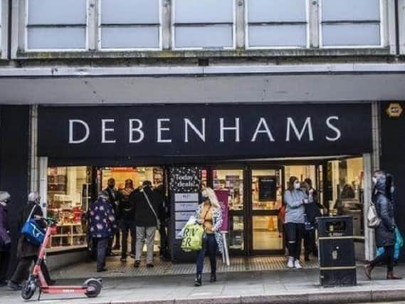 Debenham's will close its branch in Luton's The Mall on May 8