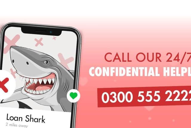 Loan shark helpline