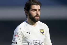 Elliot Lee in action for Oxford United