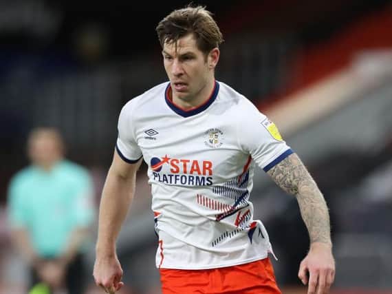Striker James Collins left Luton for Cardiff this week