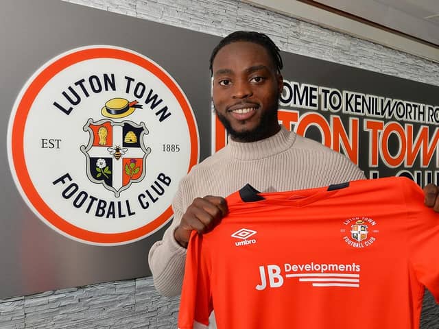 Fred Onyedinma has signed for Luton Town for an undisclosed fee